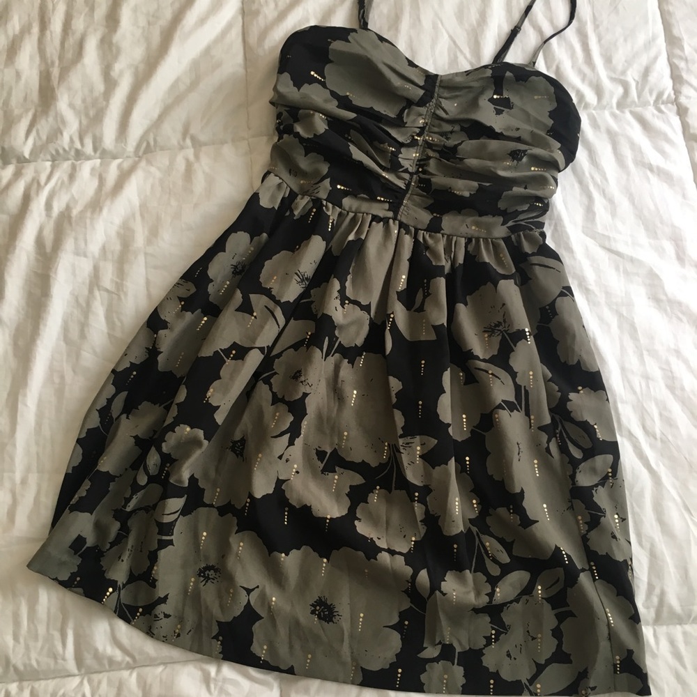 Strappy fit and flare dress - hidden pockets!